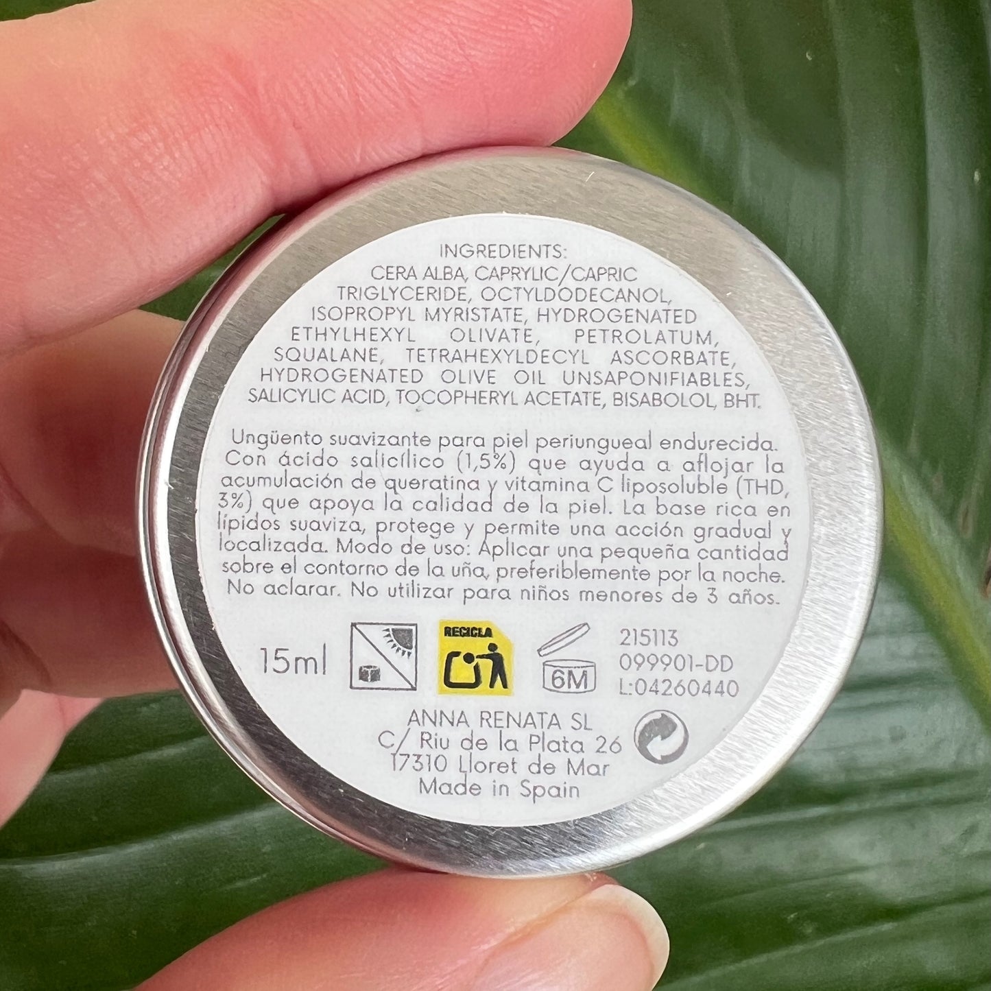 Anna's Smoothing Salve